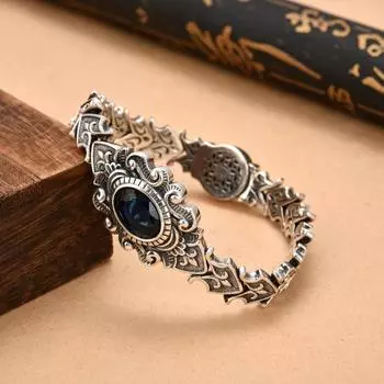 Новый браслет Heavy Industry Tang Grass Fox Tail, легкие роскошные модные аксессуары для браслетов в стиле панк, подарок парню 18CM