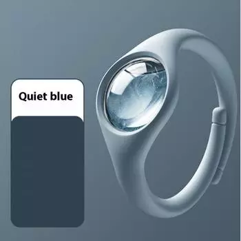 Новый браслет от комаров, идеально подходящий для кемпинга на открытом воздухе, для взрослых и детей синий