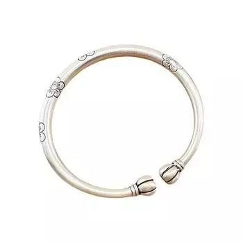 Новый браслет с тыквой и сливой для женщин, модный и литературный ретро браслет Duofu с тыквой в национальном стиле, открытый браслет Adjustable size