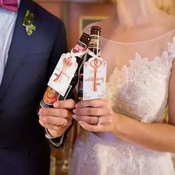 Новый брелок для ключей в виде сердца персика, брелок для вечеринки в честь рождения ребенка, изысканный подарок, маленькая подвеска для вечеринки, 1 комплект(12шт) One Size розовый