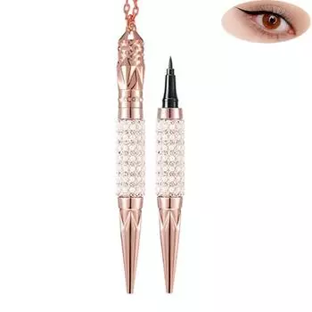 Новый бренд Queen s Scepter Карандаш для подводки глаз Быстросохнущая жидкость, долговечная косметика для ресниц, натуральный легкий в носке крем для макияжа глаз. шоколадный
