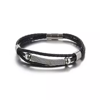 Новый бренд Tide, плетение веревки, кольцо для рук, браслет из титановой стали, веревка для мальчиков, ручная веревка 21