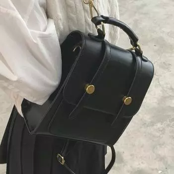 новый британский ретро-стиль PU рюкзак женский многофункциональный школьный рюкзак для студентов класс езда на работу мода Оксфорд