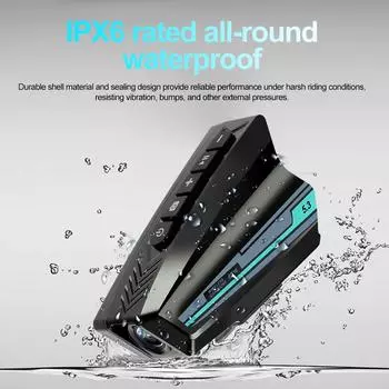 Новый BT16 Bluetooth5.3 мотоциклетный шлем гарнитура динамик наушники водонепроницаемый 1080P Wifi приложение мотоциклетный видеорегистратор Moto Auto Dvr