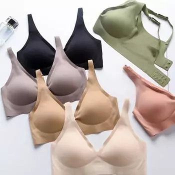 Новый бюстгальтер, нижнее белье большого размера, бюстгальтер с разными характеристиками. S(70ABC) хаки