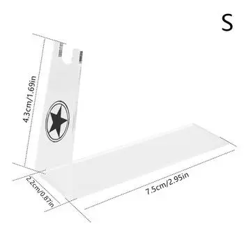 Новый бутик-магазин реквизит прозрачный акриловый открытый держатель пистолета модель пистолета S