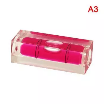 Новый бытовой мини-квадрат высокой точности зеленый круглый пузырь в виде яблочка red