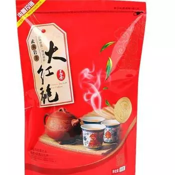 Новый чай Уишань крепкий аромат Dahongpao Rock Teapacking Carbon Roasted Gift Tea 1 bag
