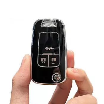 Новый чехол для автомобильного ключа из ТПУ для Buick, Chevrolet Cruze Aveo Trax, Opel Astra Corsa Meriva Zafira Antara J, аксессуары фиолетовый