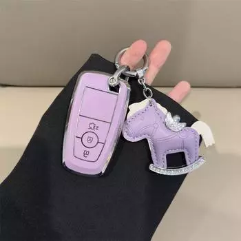 Новый чехол для дистанционного ключа автомобиля из ТПУ, чехол для брелока Ford Mondeo Explorer Edge Expedition F-450 F-350 F150 Fusion Mustang Everest