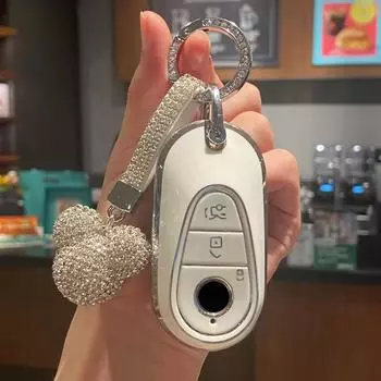 Новый чехол для дистанционного ключа автомобиля из ТПУ, чехол для брелока для Mercedes Benz ABCES Class GLC CLA CLE S450 W222 W176 W204 W205 AMG W177 X167