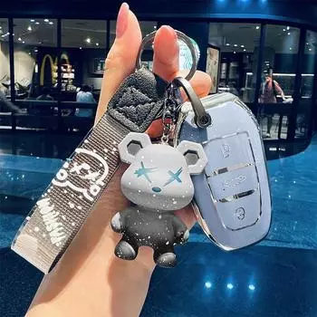 Новый чехол для дистанционного ключа автомобиля TPU для Peugeot 2008 3008 4008 5008 308 408 508 C4 C4L Citroen C6 C3-XR Picasso DS3 DS4 DS5