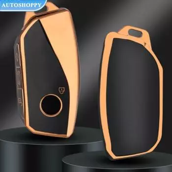 Новый чехол для дистанционного ключа из ТПУ для BMW i7 X7 G07 LCI iX I20 X1 U11 7 серии G70 G09 XM U06 G81 M3, защитный брелок для энергии чёрный