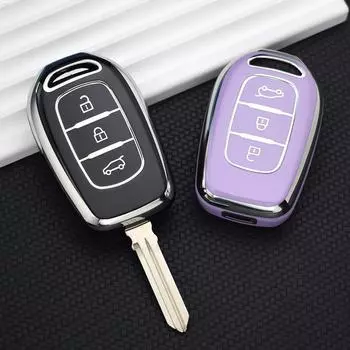 Новый чехол для дистанционного ключа из ТПУ с 3 кнопками, чехол-брелок для Renault Kwid Traffic, символ для Dacia Sandero Logan Duster Key Case белый