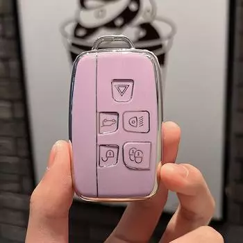Новый чехол для дистанционного ключа из ТПУ для автомобиля, чехол-держатель для Land Rover Range Rover Sport Evoque Freelander для Jaguar XF XJ XE XJL XFL Key Case белый