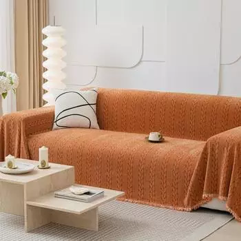 Новый Чехол для дивана из шенилла, полотенце, подушка для дивана, всесезонный универсальный высококачественный чехол для дивана, одеяло 180*130cm