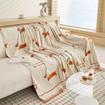 Новый чехол для дивана из шенилла с защитой от царапин, универсальный для всех сезонов, двухсторонний, полностью покрывающий, двухсторонний чехол для дивана 180*130cm