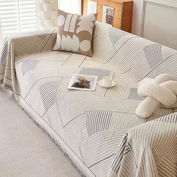 Новый чехол для дивана из синели, универсальный универсальный четырехсезонный универсальный чехол для диванной подушки, противоскользящий чехол, одеяло 180*130