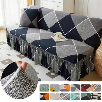 новый чехол для дивана-кровати, чехлы для дивана-футона, защитный чехол для дивана для детей и домашних животных, легко стирать S(length 120-155cm)