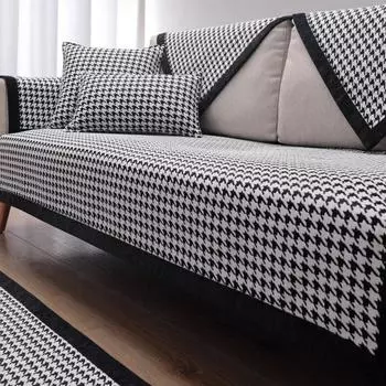 Новый чехол для дивана в скандинавском стиле, детский коврик для дивана для собак, комбинированный угловой диван, полотенце, нескользящий чехол для дивана, подушка для дивана для гостиной 70x50cm 1pcs