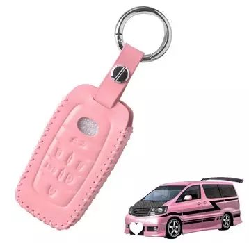 Новый чехол для ключа Voxy Noah 90 Series, новый чехол для ключа Alphard Toyota Smart Genuine Leather, совместимый с Toyota New Alphard 30 Series, Vellfire 30