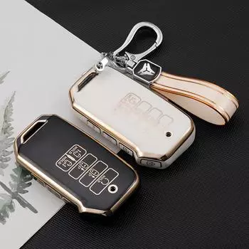Новый чехол для ключей из ТПУ для KIA K2 KX Rio Sorento K4 Cerato Forte Picanto Stonic Carnival Niro Morning Verna чёрный