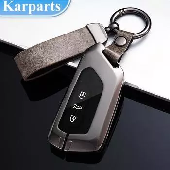 Новый чехол для ключей от машины для VW Volkswagen Golf 8 MK8 ID3 ID.4 для Skoda Octavia 4 A8 Seat Leon MK4 Cupra Formentor 2021 2022 2023 For Volkswagen чёрный
