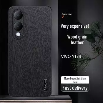 Новый чехол для мобильного телефона vivo y17s, y78, y35, y52s - полностью закрывающий защитный чехол от падения с мягкой оболочкой с рисунком коры. vivo Y50