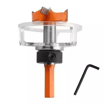 Новый чехол для ремня, позиционирующий открыватель отверстий, шарнир, шестигранная ручка, трехзубое двухлезвийное дугообразное сверло для расширения отверстий диаметром 35 мм Hexagonal