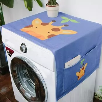 Новый чехол для стиральной машины барабанного типа, однодверный чехол для холодильника, водонепроницаемый чехол для журнального столика, прикроватный столик, ткань 35*95cm