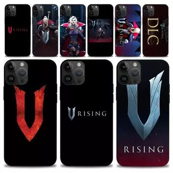 Новый чехол для телефона Game V Rising iPhone15 14 13 12 11 Pro Max Mini X 7 8 Мягкий чехол iPhone12PRO