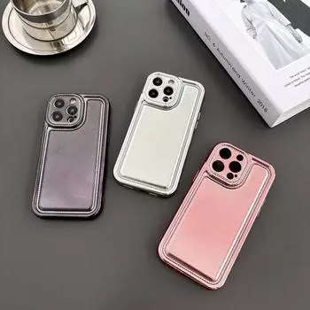Новый чехол для телефона из матовой кожи с гальваническим покрытием для iPhone 11/12/13/14/15 iphone 11