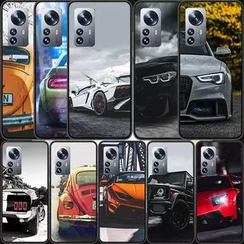 Новый чехол для телефона с спортивными автомобилями для Xiaomi Mi 13 12 11T 10T 12T Pro 12X 11i 11 Ultra 10 Lite 5G 9 8 6X 5X A1 A2, чехол Capa C Xiaomi Mi 6X