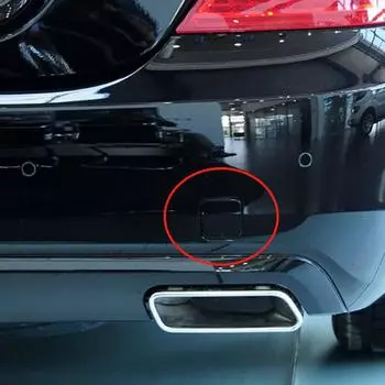 Новый чехол на буксировочную проушину заднего бампера автомобиля, ремонт, черный 2218850022 для Mercedes S-class W221
