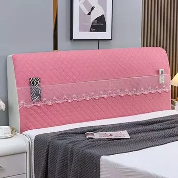 Новый чехол на изголовье кровати из ткани «все включено», стеганый, эластичный, мягкий, защита от столкновений, европейская подушка, пылезащитный чехол Xueya headcover 1.2 m (60cm high)