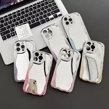Новый чехол с зеркалом для макияжа с градиентом для iPhone 11/12/13/14/15 iphone 11