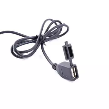Новый черный DC 12V Мотоцикл Смартфон GPS Двойное USB Зарядное устройство Адаптер питания Водонепроницаемый