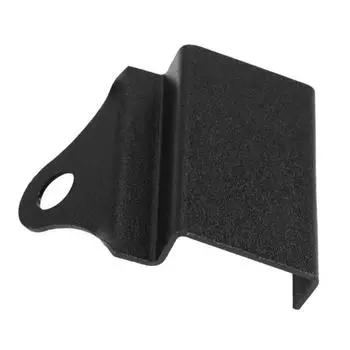 Новый черный прямоугольный кронштейн для крепления приборов мотоцикла с ЧПУ, держатель для вольтметра температуры воды