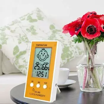 Новый цифровой ЖК-термометр для здорового образа жизни, гигрометр, комфортная метеостанция Random 1pcs