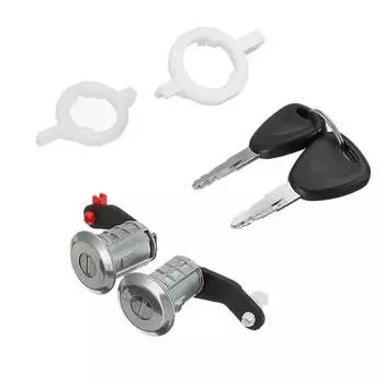 Новый цилиндр замка передней двери с ключами для Renault Master Mk2 Mascott 1998-2010