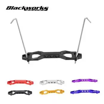 Новый держатель для крепления аккумулятора в стиле гоночного автомобиля JDM, алюминиевый, 14 см, 19 см, для Honda Civic, золотисто-черный BT-1007-G