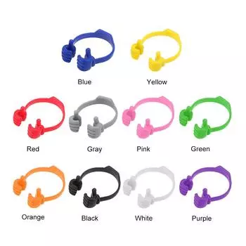 Новый держатель для мобильного телефона, универсальная подставка для планшета и сотового телефона Thumbs (синий)