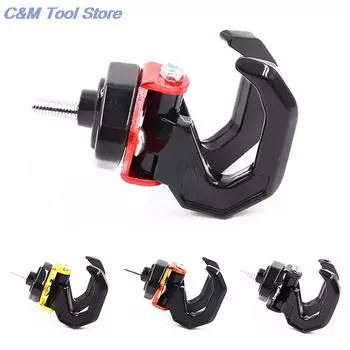 Новый держатель для шлема из алюминиевого сплава для багажа мотоцикла, держатель для шлема мотоцикла, скутера, вешалка для сумки с винтом оранжевый