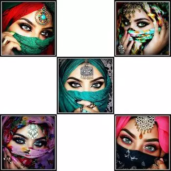 Новый Diy 5D алмазная живопись полная Алмазная вышивка крестиком Красота Алмазная вышивка круглый бриллиант ручной работы украшение дома подарок 30x30cm