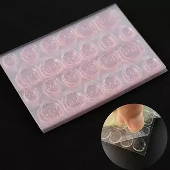 Новый DIY ультратонкие клейкие ленты инструмент для наращивания накладных ногтей двусторонние наклейки