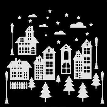 Новый дизайн Craft Metal Cutting Die House Building Decoration Scrapbook Album Paper Card Craft Embossing 1