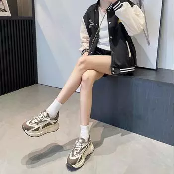 Новый дизайн, хит продаж, повседневная женская обувь из натуральной кожи, мягкая удобная обувь из воловьей кожи для женщин 37 серый