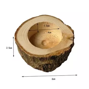 Новый дизайн колонны, подсвечник, деревянный подсвечник, мини-цветочный горшок, украшение для дома и сада S(for 2-4kg)