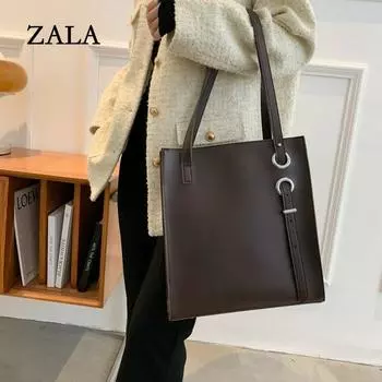 Новый дизайн, модная мягкая кожаная женская сумка, универсальная портативная сумка, большая вместимость, ретро-сумка через плечо для поездок на работу хаки