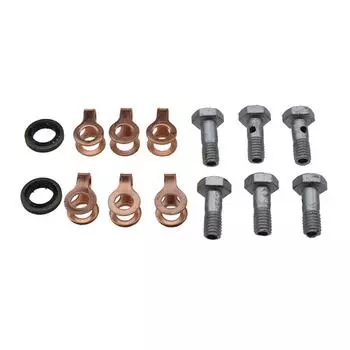 Новый для 1989-98 Dodge Cummins 4BT 6BT 6CT 12V 3905307 Комплект уплотнений болтов линии возврата топлива